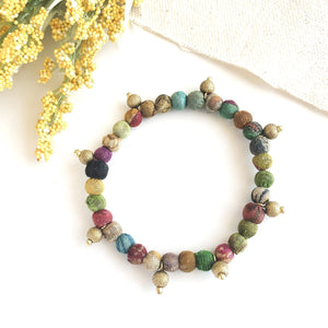 Celestial Kantha Bracelet